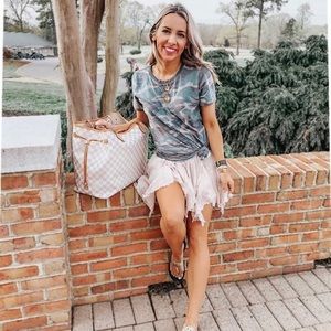 Free People Ruffle Mini Skirt